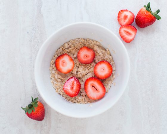 Strawberries-Oatmeal