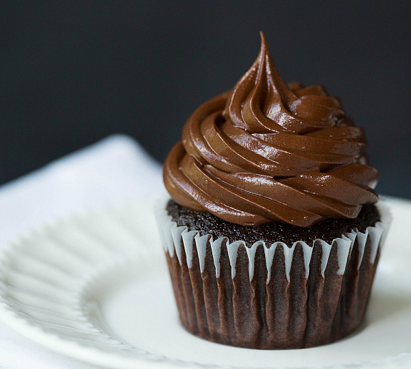Chocolate Ganache Cupcake. Credit- flickr